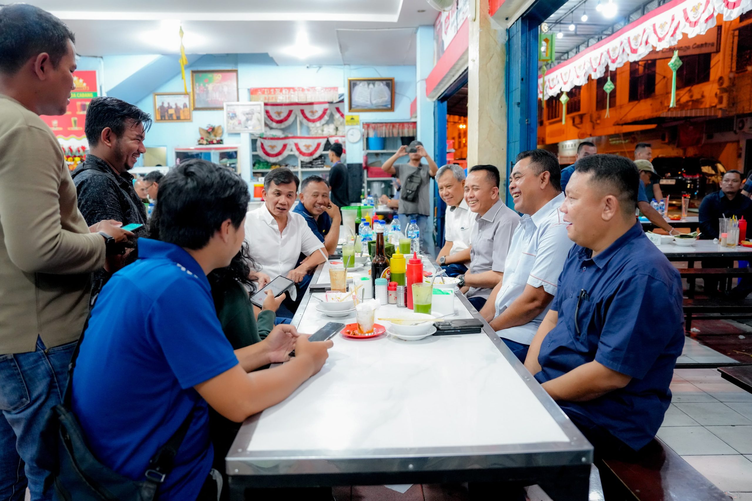 Kapolda Ngopi Bareng Forkopimda, Ajak Warga Jaga Kamtibmas