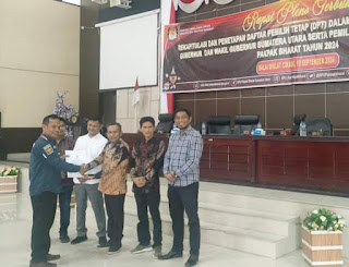 KPU Kabupaten Pakpak Bharat Tetapkan DPT