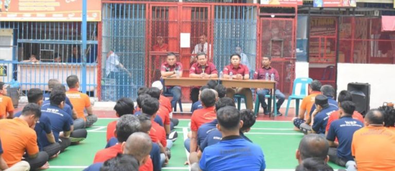 Kepala Rutan Labuhan Deli Awali Kepemimpinan Dengan Pendekatan Persuasif Kepada WB