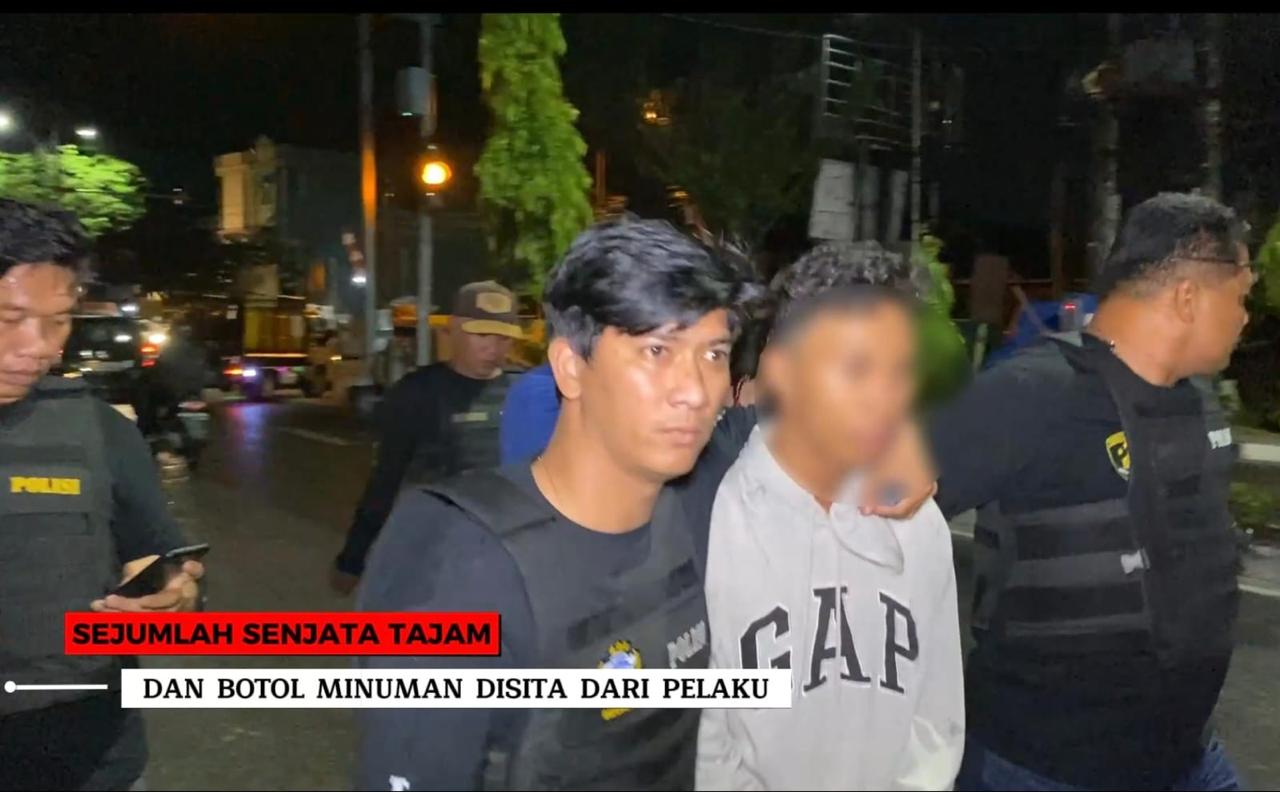 Tim Pemburu Begal Polrestabes Medan Tangkap 3 Pelaku Geng Motor Hendak Tawuran