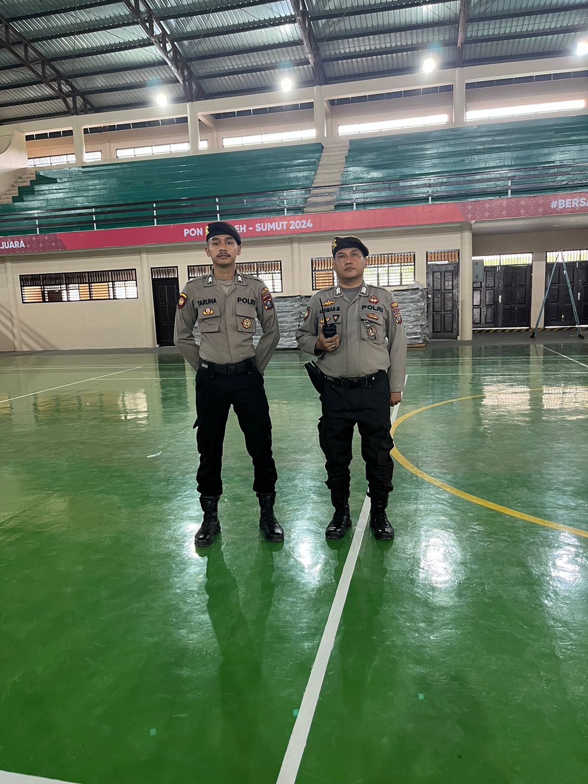 Logistik Pemilu Mulai Berdatangan, Polres Langkat Tingkatkan Pengamanan