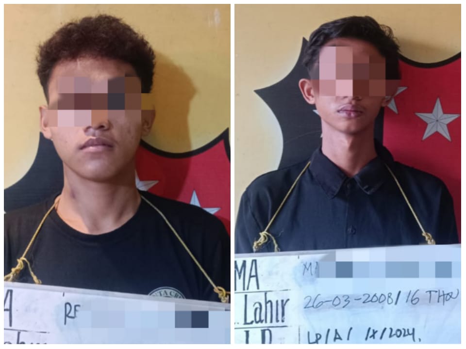 Patroli Gabungan Polda Sumut Bersama Brimob dan Polsek Medan Labuhan, 2 Pelaku Berhasil Diamankan