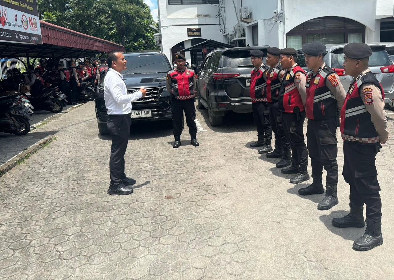 Polda Sumut Intensifkan Pengamanan KPU dan Bawaslu