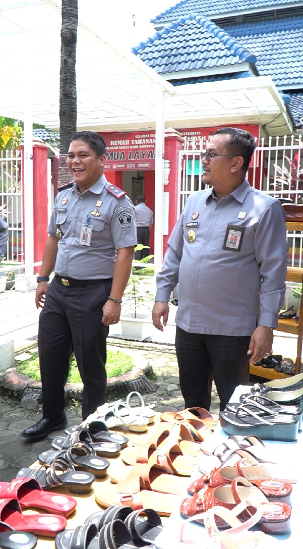 Kadivpas Kanwil Kemenkumham Sumut Kontrol DAPUR SEHAT Rutan Kelas I Medan Kumham Sumut