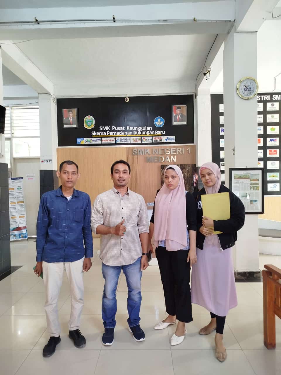 Pengambilan Ijazah Terkendala Tunggakan uang komite, LSM Terkams dampingi 2 orang Alumni SMKN1 Medan