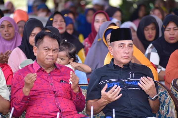 Edy Rahmayadi dan Wiwiek kampanye bersama untuk kemenangan Bupati Sergai dan Gubernur Sumut.
