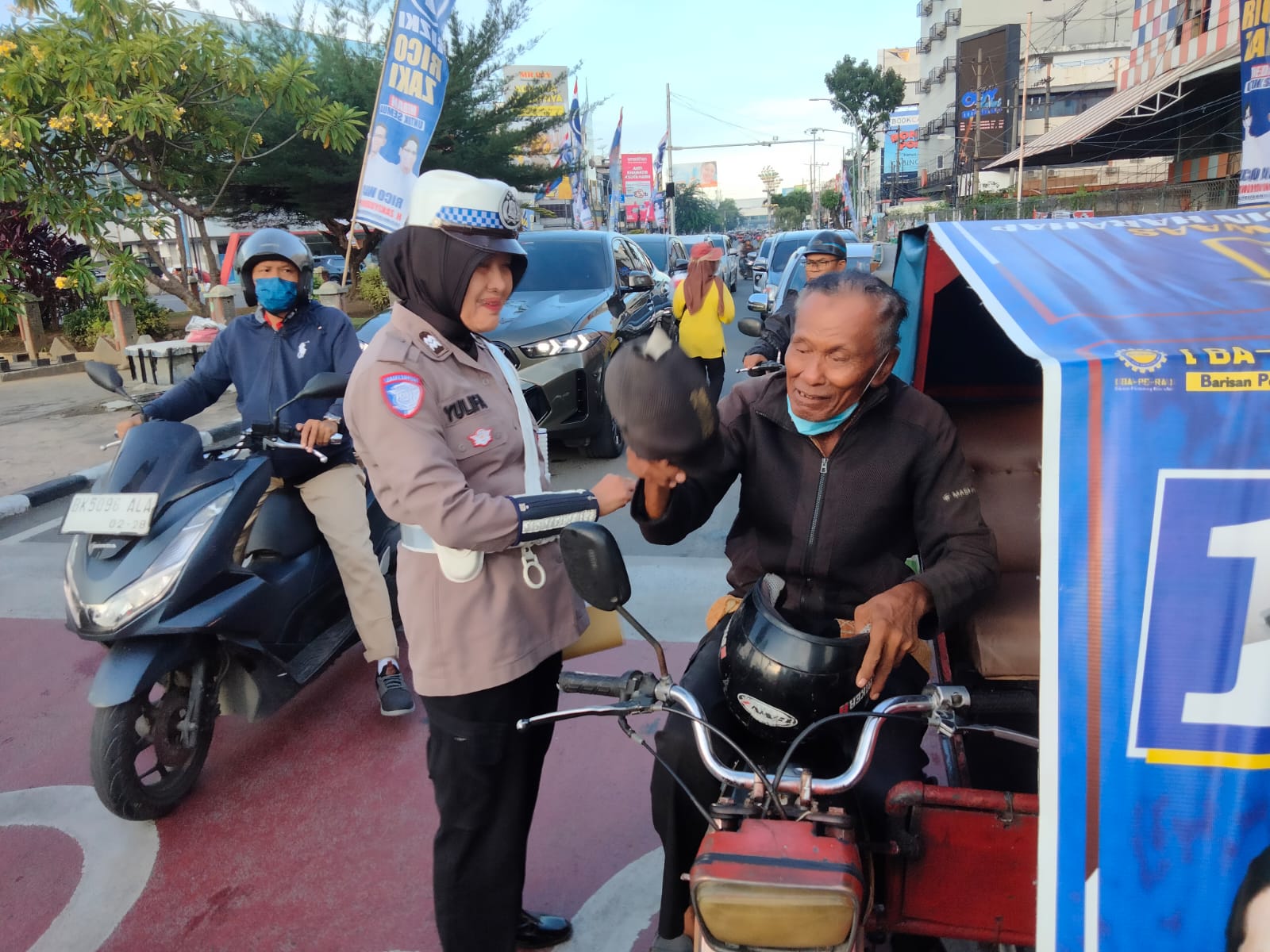 Hari Ketiga Operasi Zebra Toba,Polda Sumut Perkuat Pencegahan Untuk Keselamatan Berlalulintas