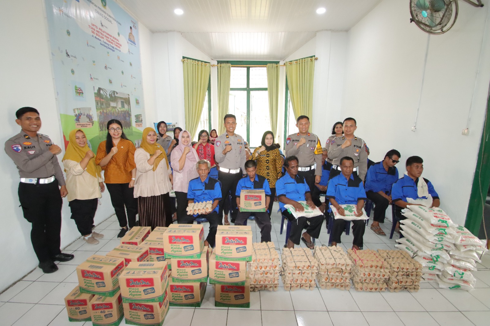 Kapolres Sergai Gelar Baksos Untuk Penyandang Disabilitas,Khusus Tuna Netra Dan Tuna Daksa