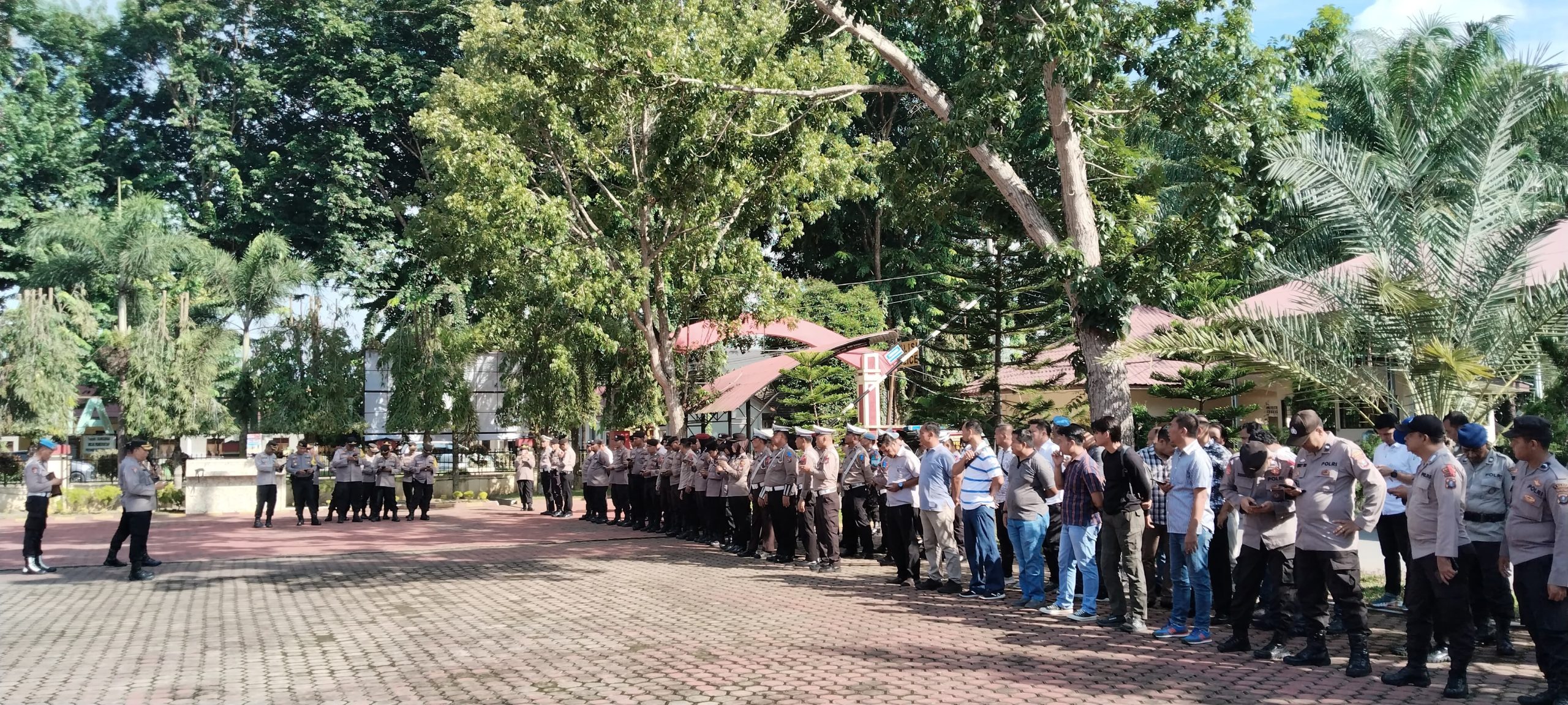 Polres Langkat Siap Amankan Pelantikan Presiden dan Wakil Presiden RI Terpilih di Kabupaten Langkat