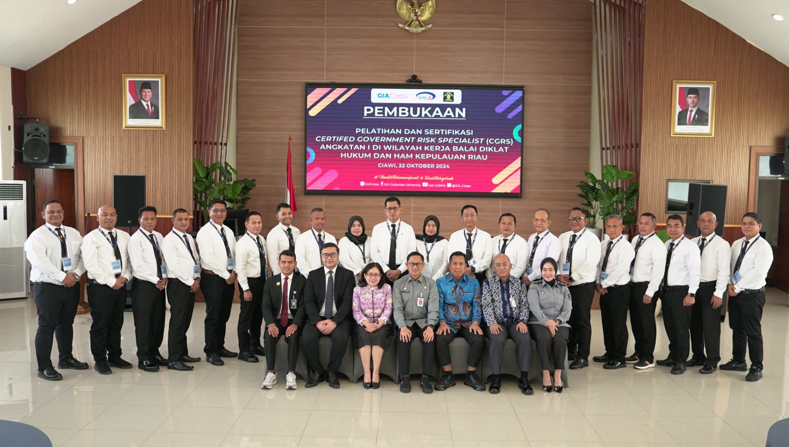 Karutan Kelas I Medan Kumham Sumut Mengikuti Sertifikasi CGRS Angkatan I Tahun 2024