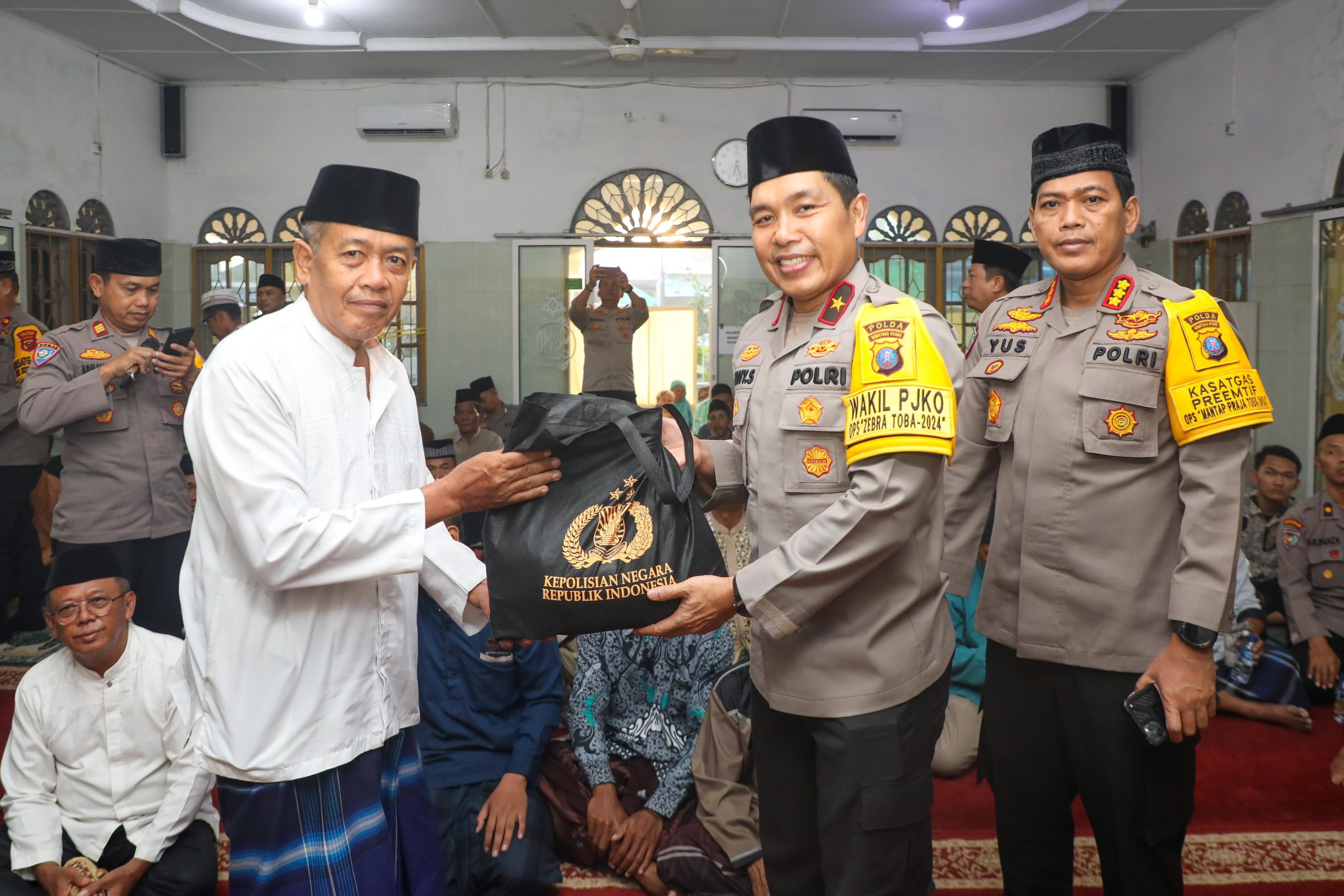 Wakapolda Sumut Ajak Warga Wujudkan Pilkada Damai Dalam Safari Subuh Di Deli Serdang
