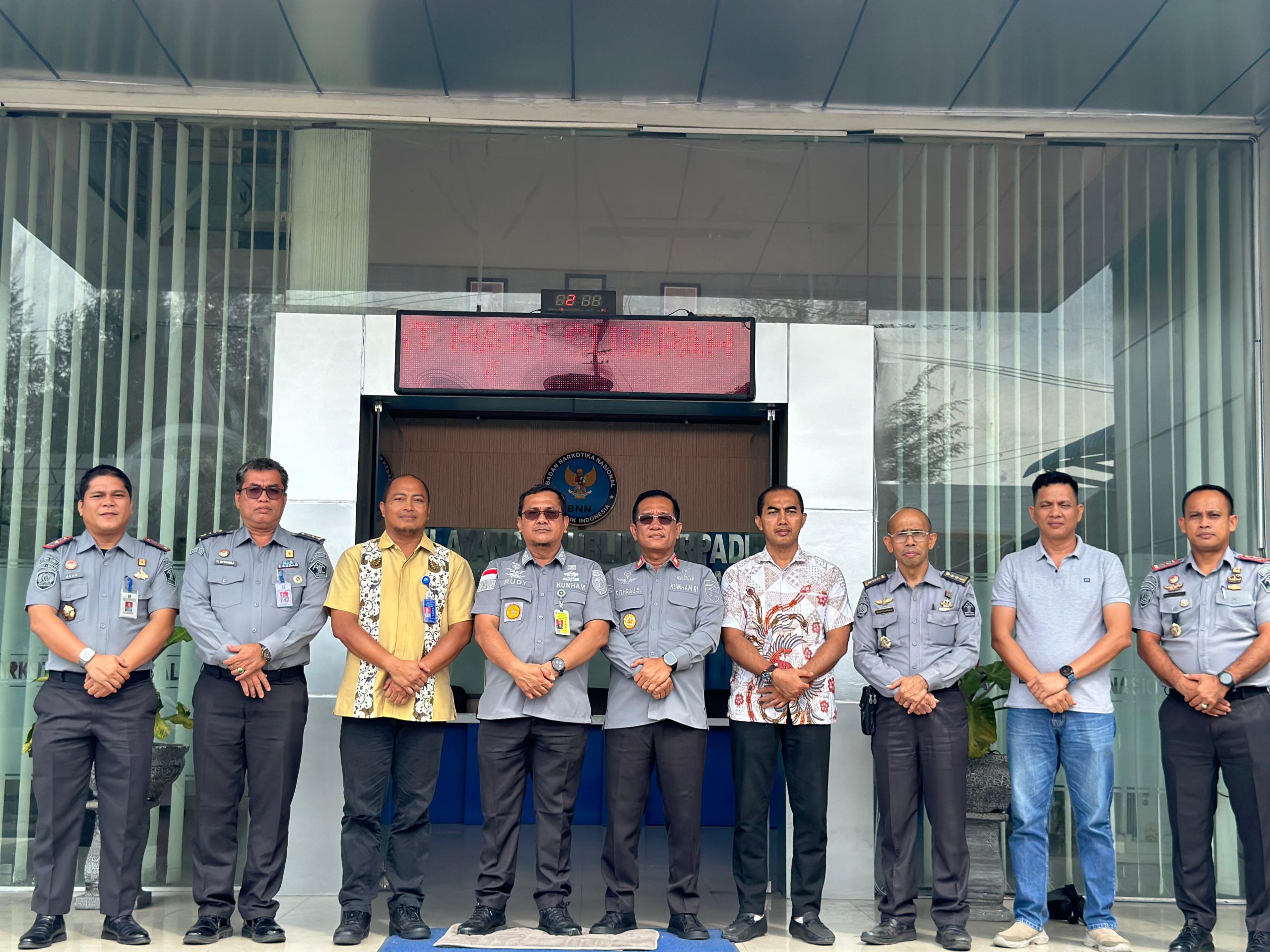 Sinergitas Dengan BNNP Sumatera Utara, Rutan Kelas I Medan Akselerasi Komitmen Berantas Narkoba