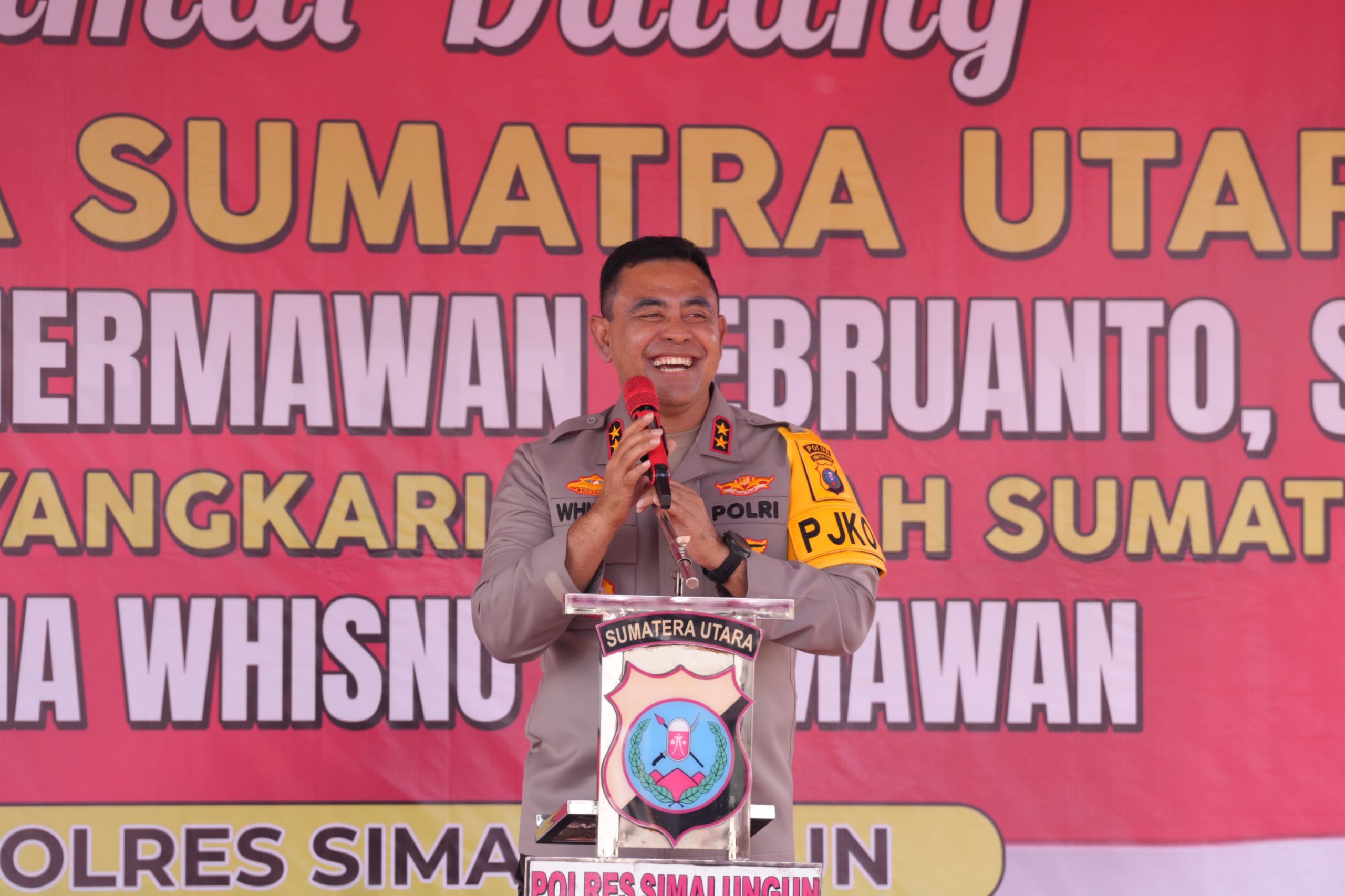 Kapolda Sumut Tekankan Transparansi dan Profesionalisme dalam Kunjungan ke Polres Simalungun