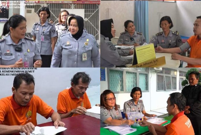 Rutan Kelas I Medan Kumham Sumut Berikan Pelayanan Kesehatan Jiwa Bagi Warga Binaan