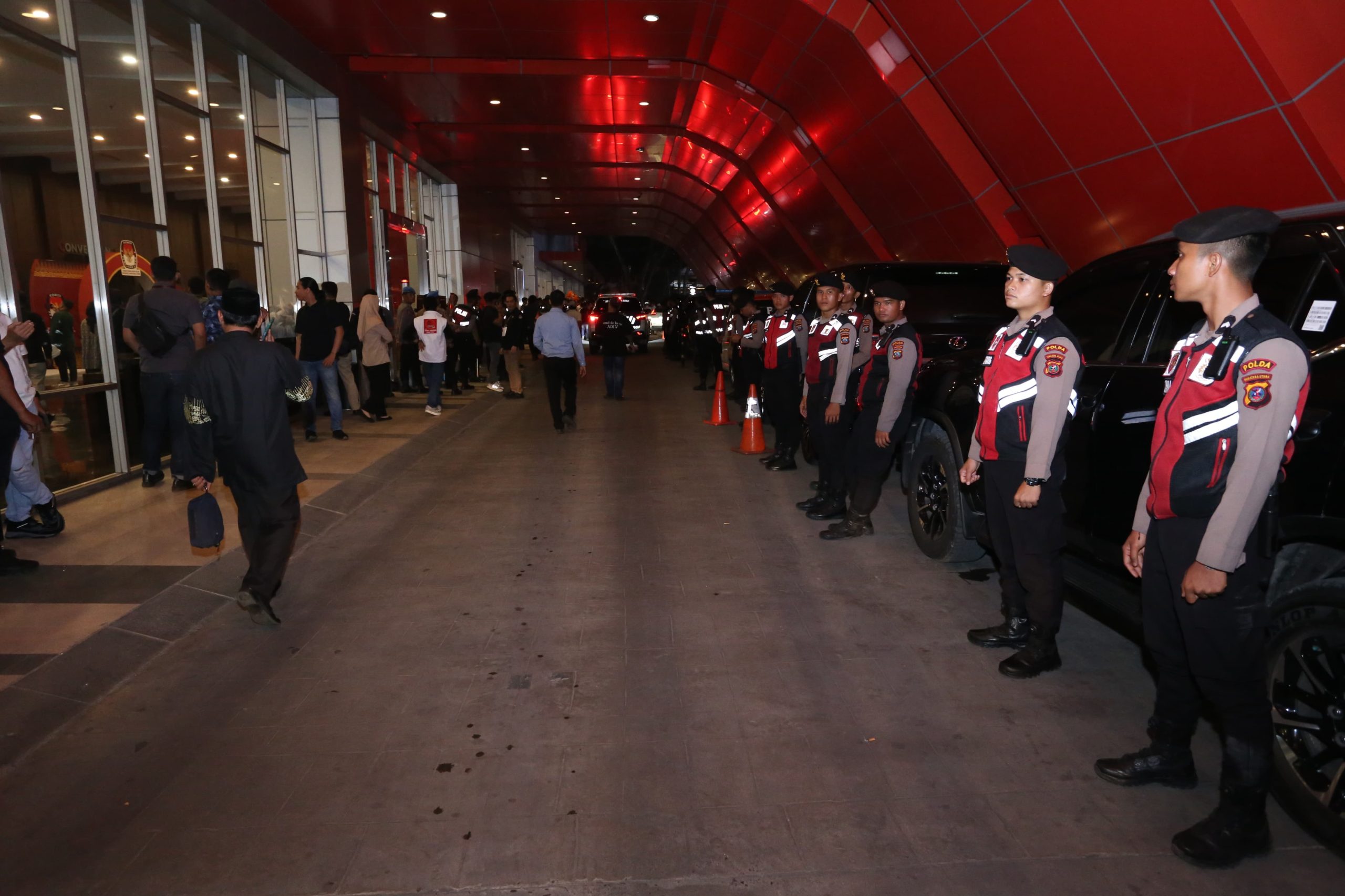 Pengamanan Ketat Debat Publik II Pilgub Sumut, 489 Personel Tersebar di Tiga Ring