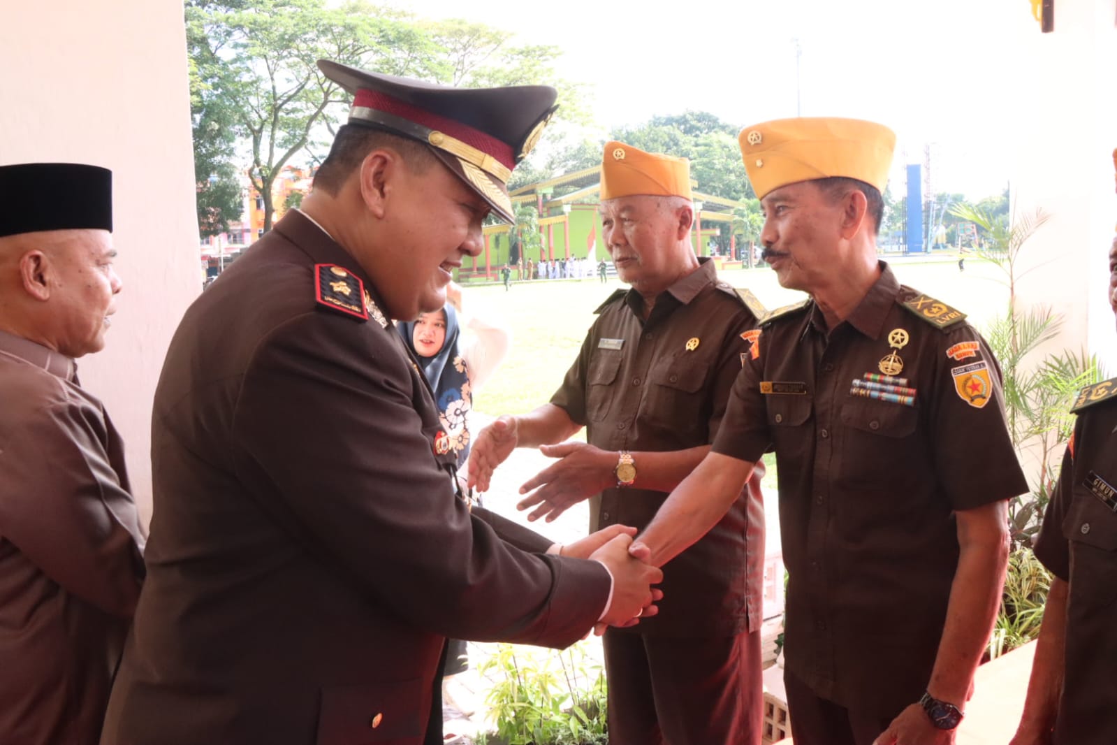 Bersama Forkopimda Kapolres Binjai Peringati Hari Pahlawan