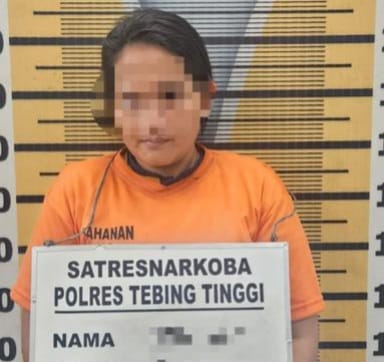 Seorang IRT di Tangkap Dengan Barbut Narkotika di Tebing-Tinggi.