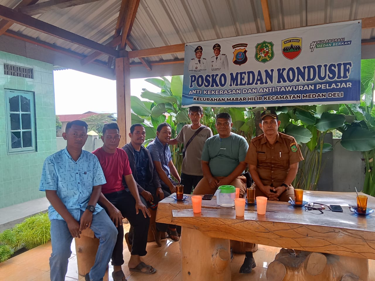 Lurah Mabar Hilir Bayu Ismulyo, S.E Menyambut Baik Warga Mabar Hilir.