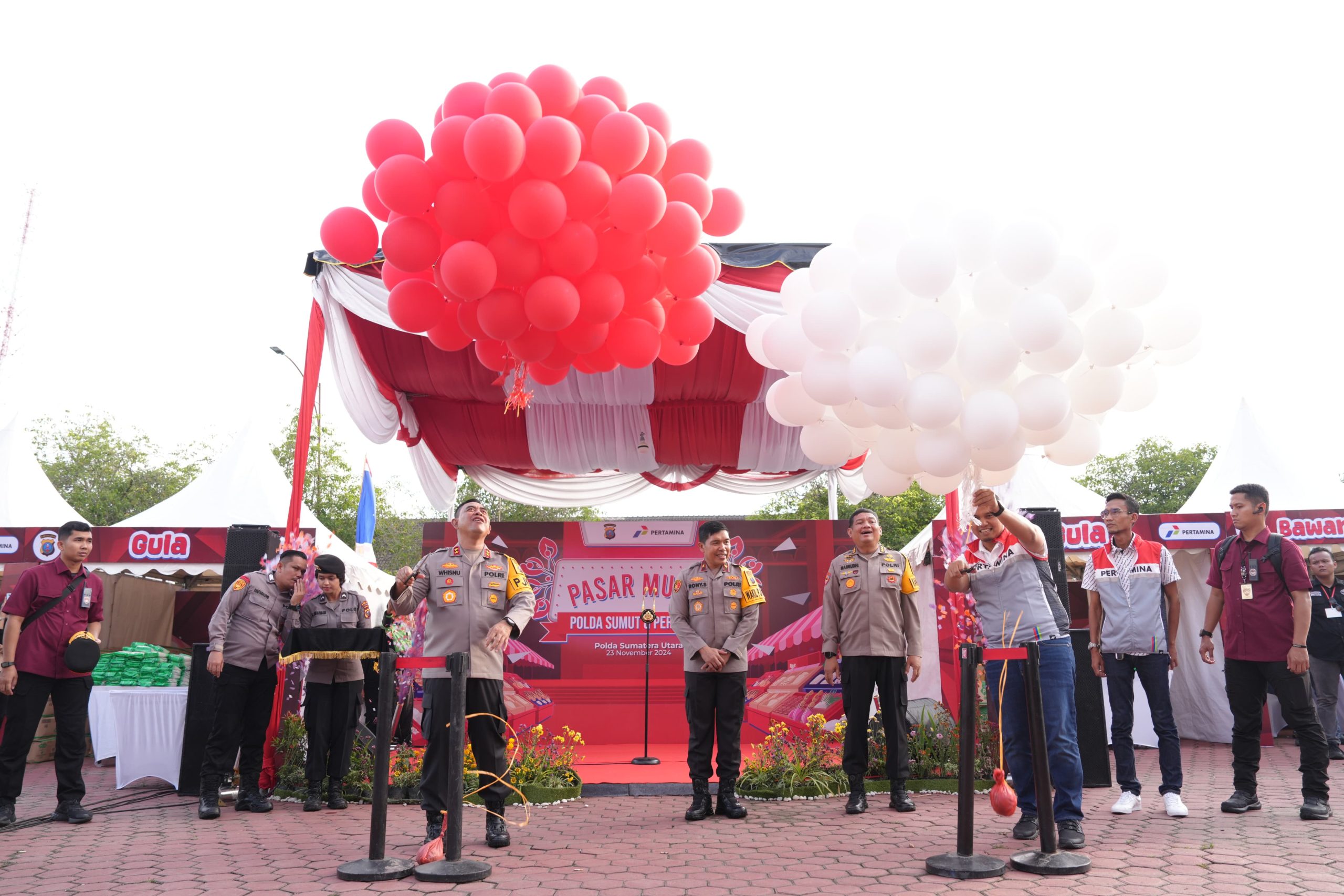 Tabligh Akbar dan Pasar Murah Polda Sumut: Berikan Manfaat Nyata Bagi Masyarakat Jelang Pilkada