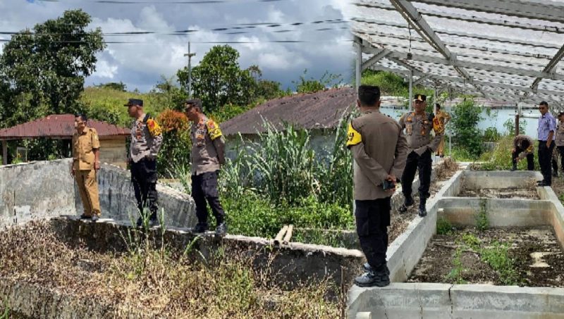 Kapolres Pakpak Bharat Berkoordinasi Dengan Kepala Desa Cikaok Tentang Program 100 Hari Asta Cita Presiden RI