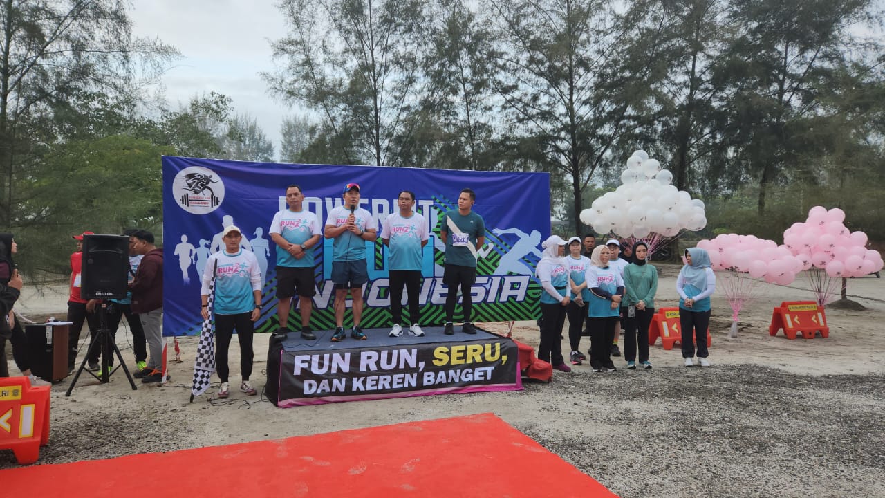 Wakapolda Sumut Sekaligus Founder Fowerfit Lepas Ratusan Peserta Powerfit Run Indonesia,Peringati Hari Ibu dan  Kampanyekan Hidup Sehat serta Promosi Wisata Lokal