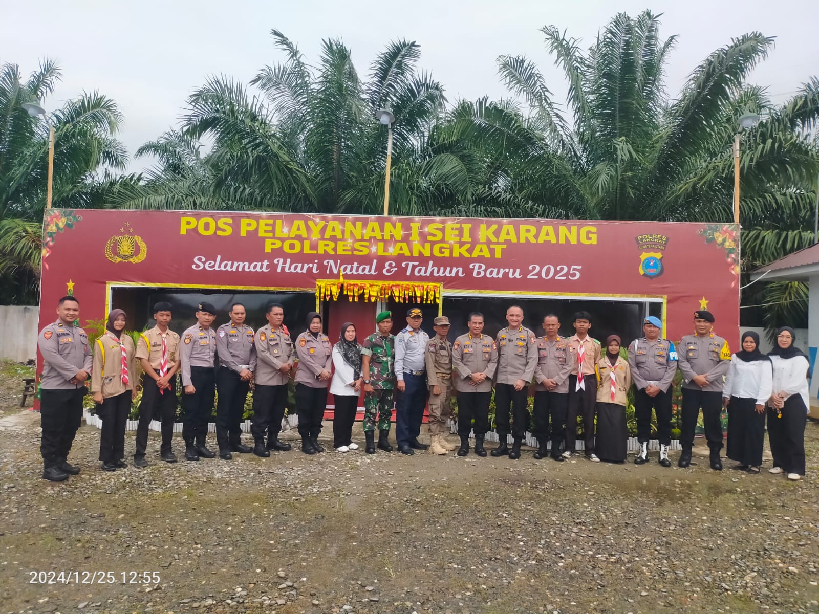 Tim Supervisi Mabes Polri Lakukan Pengecekan Operasi Lilin Toba 2024 di Polres Langkat