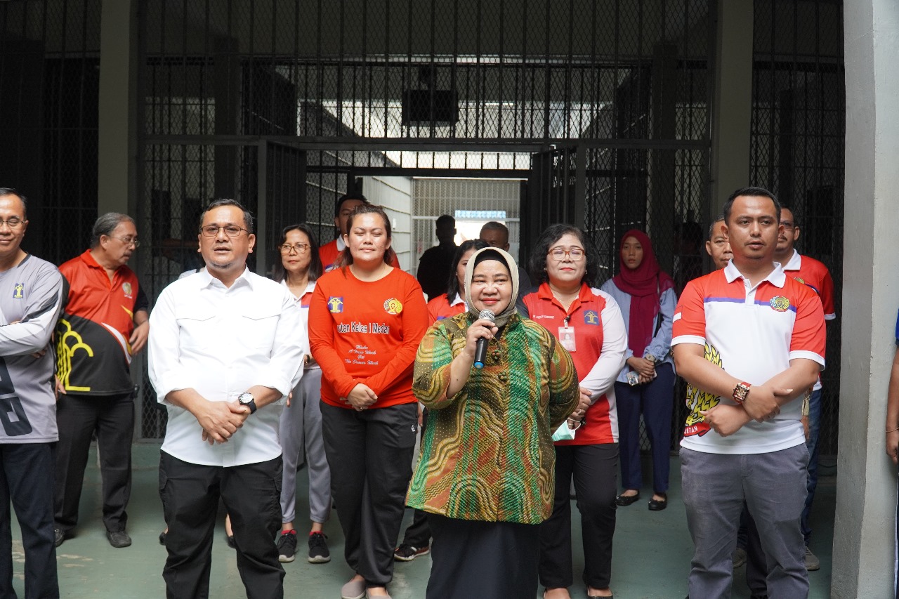 Rutan I Medan Kumham Sumut Terima Kunjungan Dirwatkeshab dan Kadivpas, Tinjau Pelayanan Yang Diberikan