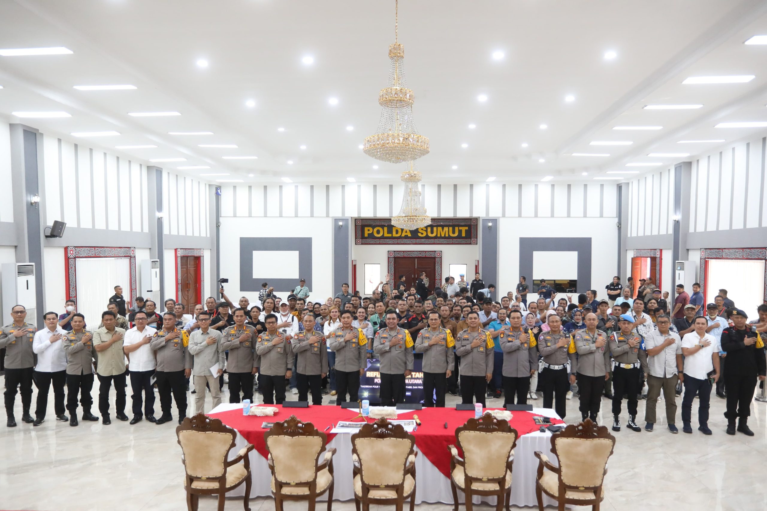 Refleksi Akhir Tahun Polda Sumut : Hadirkan Polisi Transparan, Akuntabel, dan Profesional