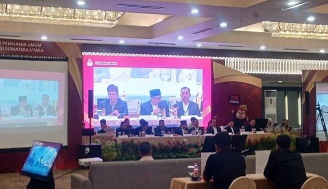 KPU Sumut Gelar Rekapitulasi Penghitungan suara Pilgub Sumut 2024