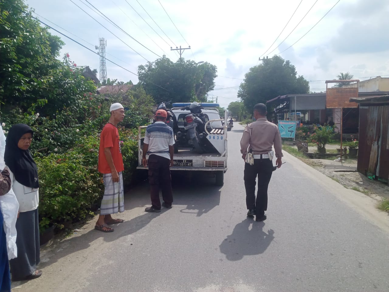 Unit Sat Lantas Polres Sergai Gerak Cepat Tangani Laka Lantas Di Dolok Masihul Satu Orang Meninggal Dunia