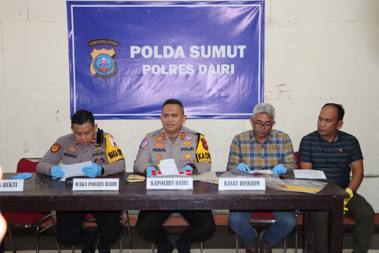 Aksi Nekat ART Bobol Rumah Majikan, Polres Dairi Bekuk Pelaku dan Ungkap Kerugian Rp 80 Juta