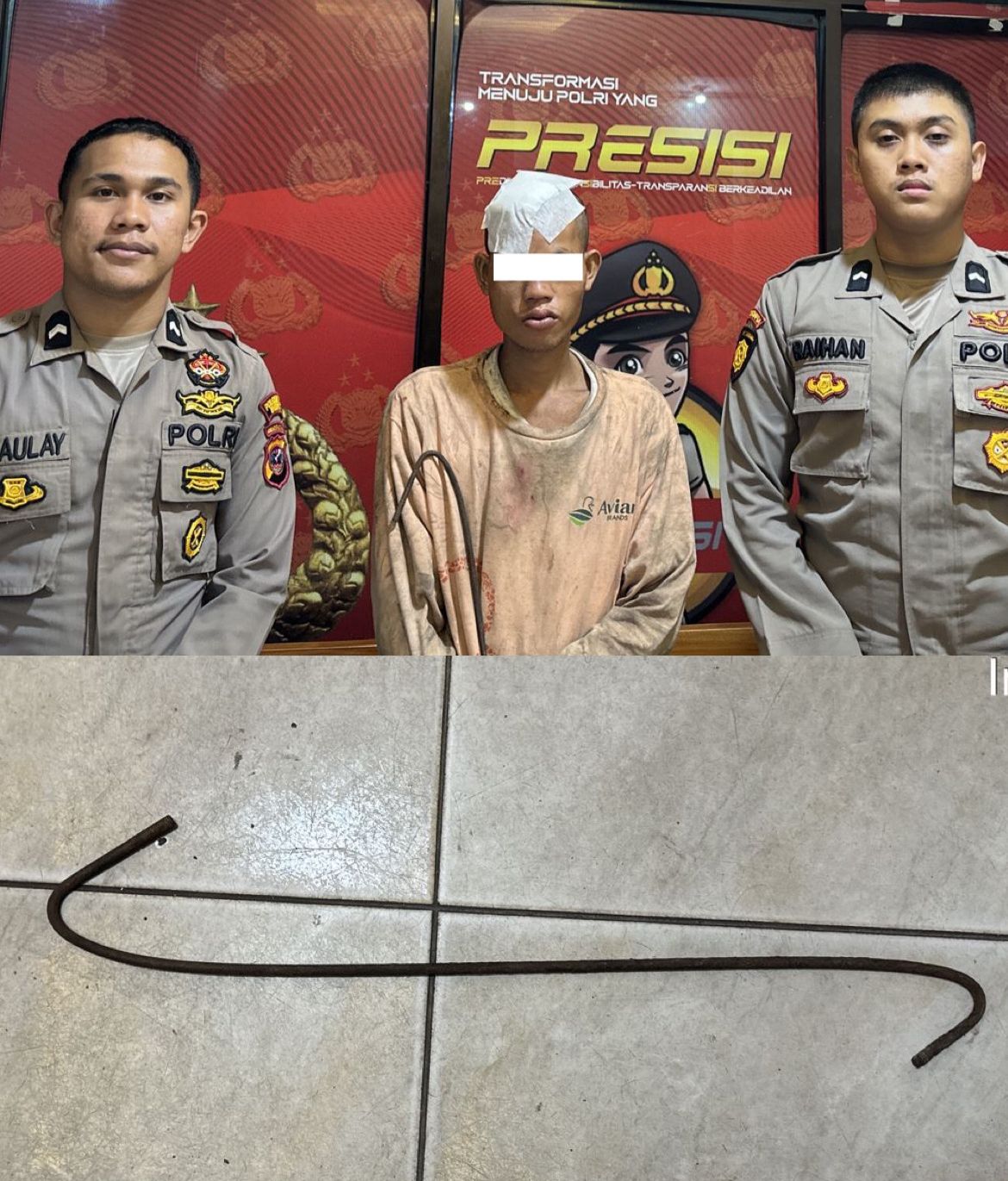 Polrestabes Medan Amankan Terduga Pelaku Pembongkaran Rumah di Jl. A.R. Hakim