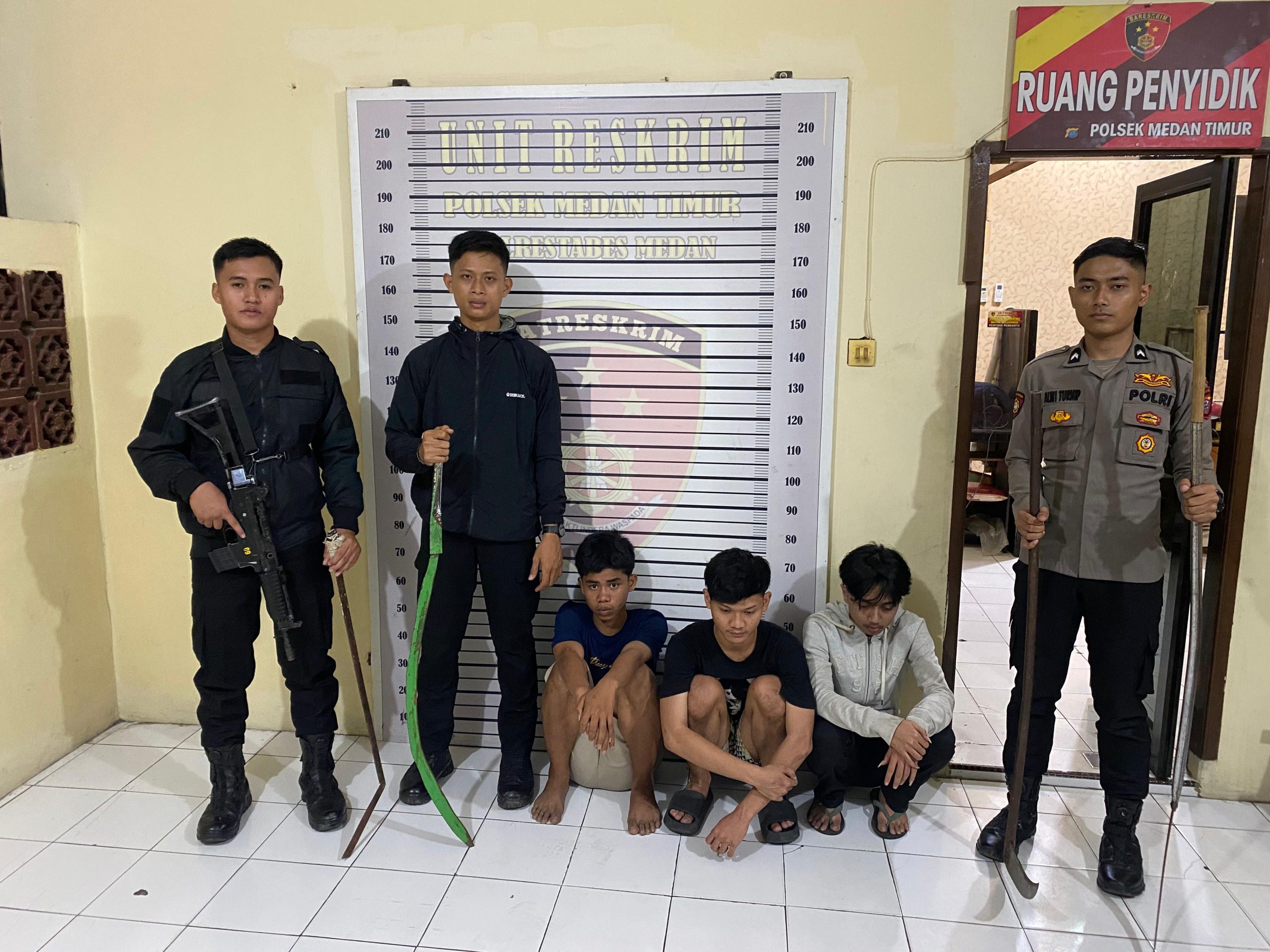 Polrestabes Medan Gencarkan Patroli Presisi, Amankan Pelaku Tawuran Dini Hari