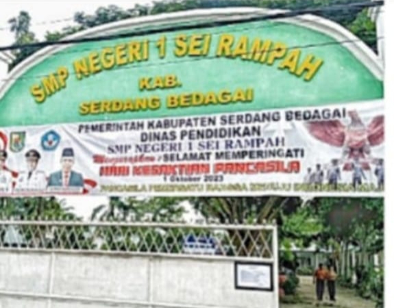 Dugaan Korupsi Dana BOS di SMP Negeri 1 Sei Rampah, Publik Desak Audit Transparan.