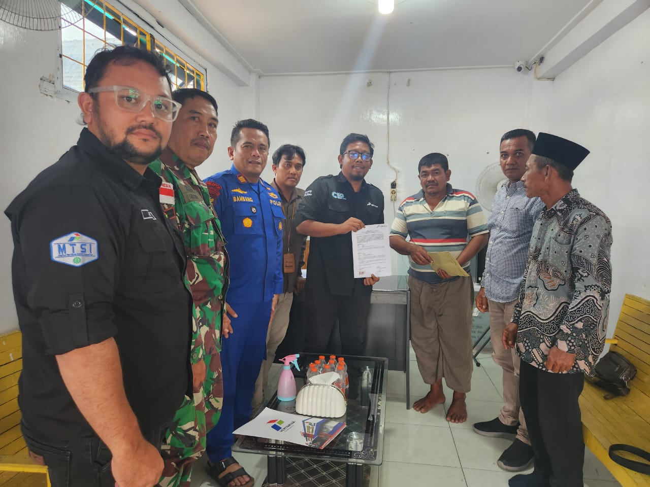 Sat Pol Airud Res Langkat Respon Cepat Memediasi Penabrakan Jaring Bawal Di Pangkalan Susu