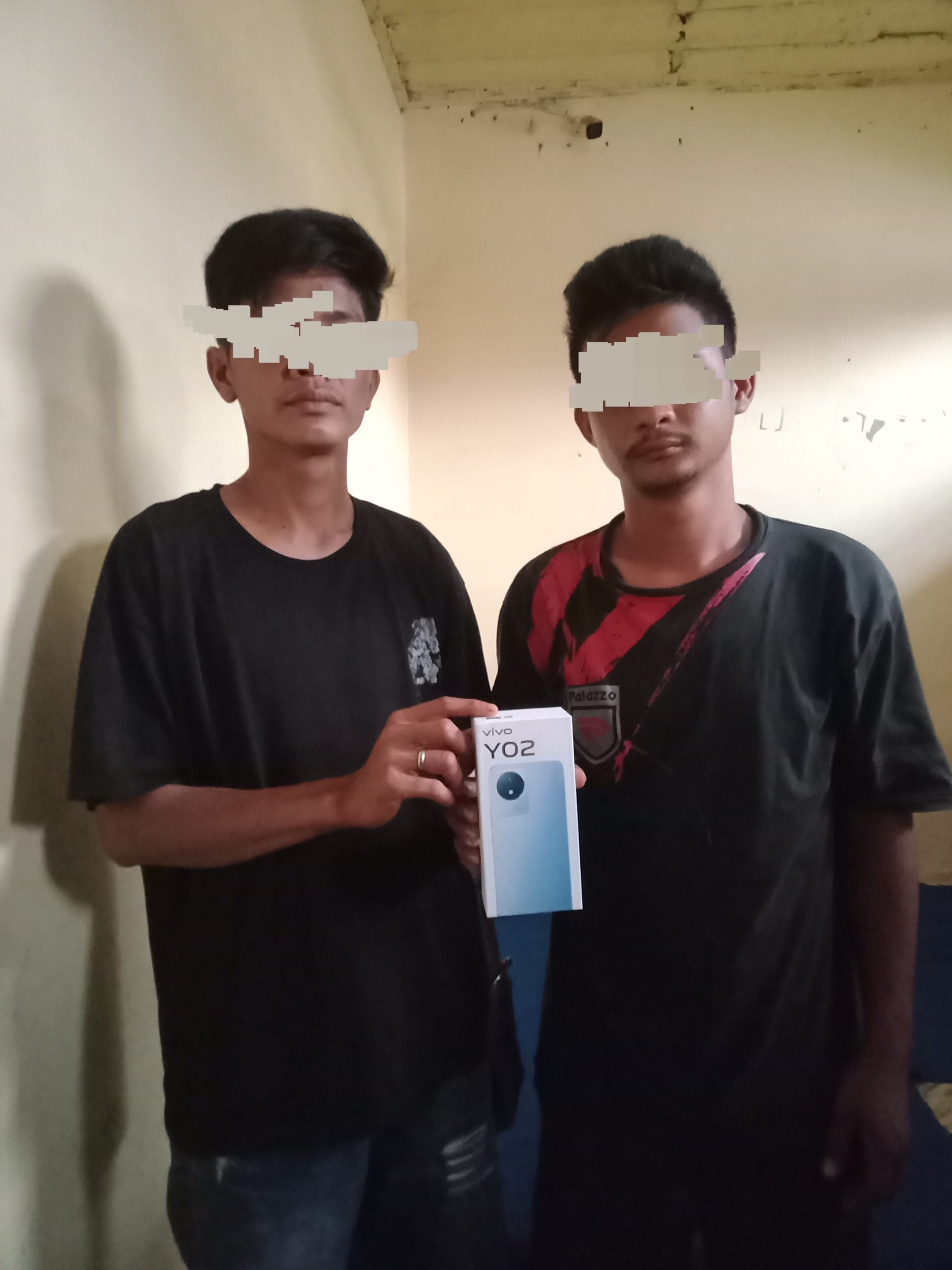 Pencuri Bobol Atap Rumah Saat Korban Tidur, Dua Pelaku Ditangkap Polsek Tanjung Beringin