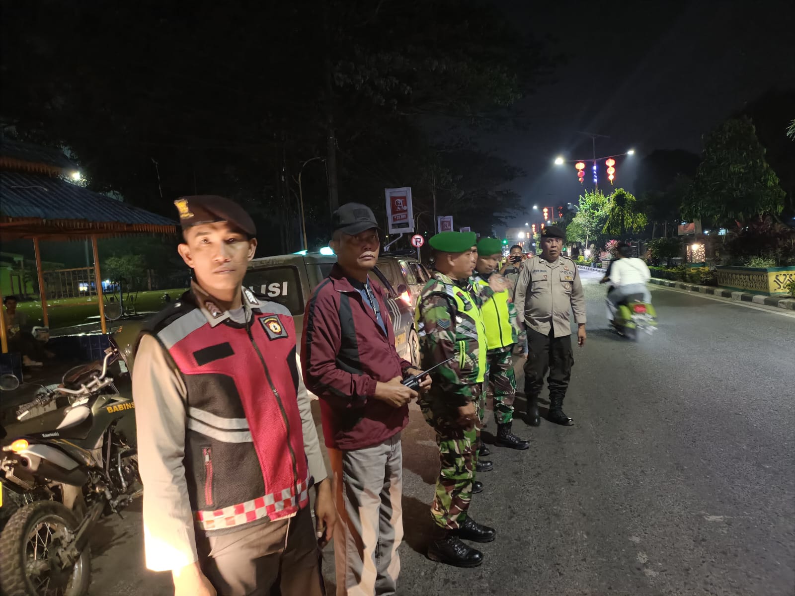 Polres Binjai Intensifkan Patroli Blue Light Di Titik Rawan