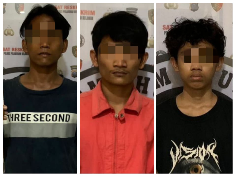 Polres Pelabuhan Belawan Tangkap Empat Pelaku Tawuran, Hasil Tes Urine Positif Narkoba