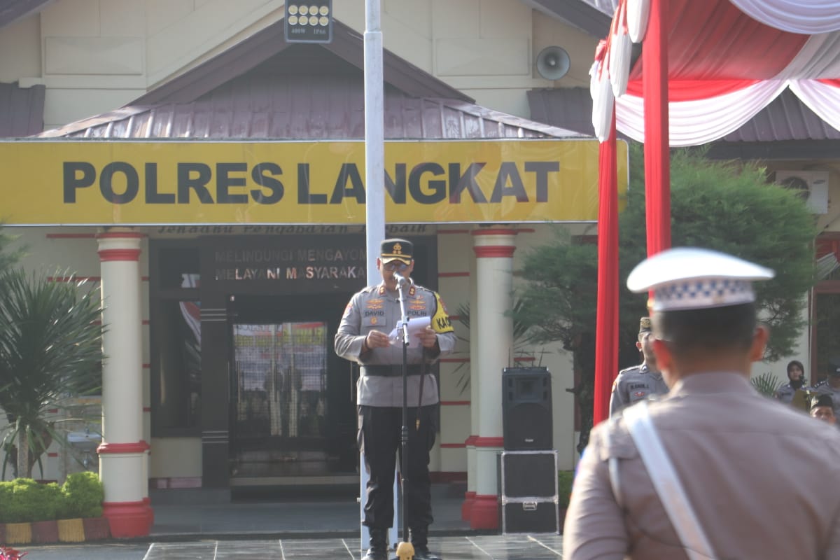 Ops Keselamatan Toba 2025, Kapolres Langkat: Sebagai Upaya Meningkatkan Disiplin Masyarakat