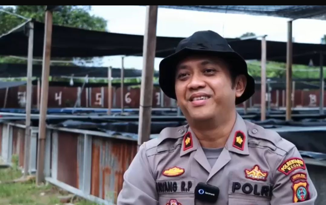Kapolsek Medan Baru Inisiasi Budidaya Lele, Dorong Ketahanan Pangan dan Ekonomi Warga