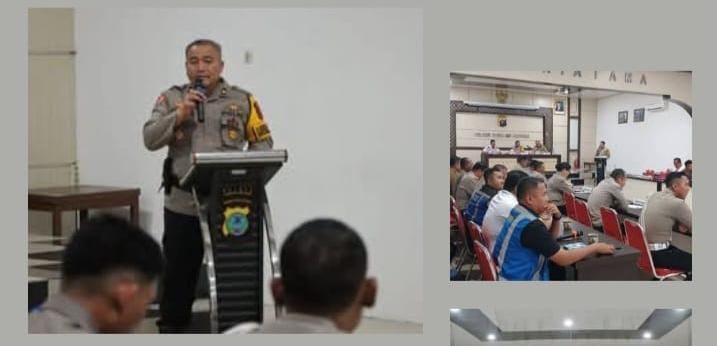 Polres Sergai Gelar Lat Pra Ops Keselamatan Toba 2025