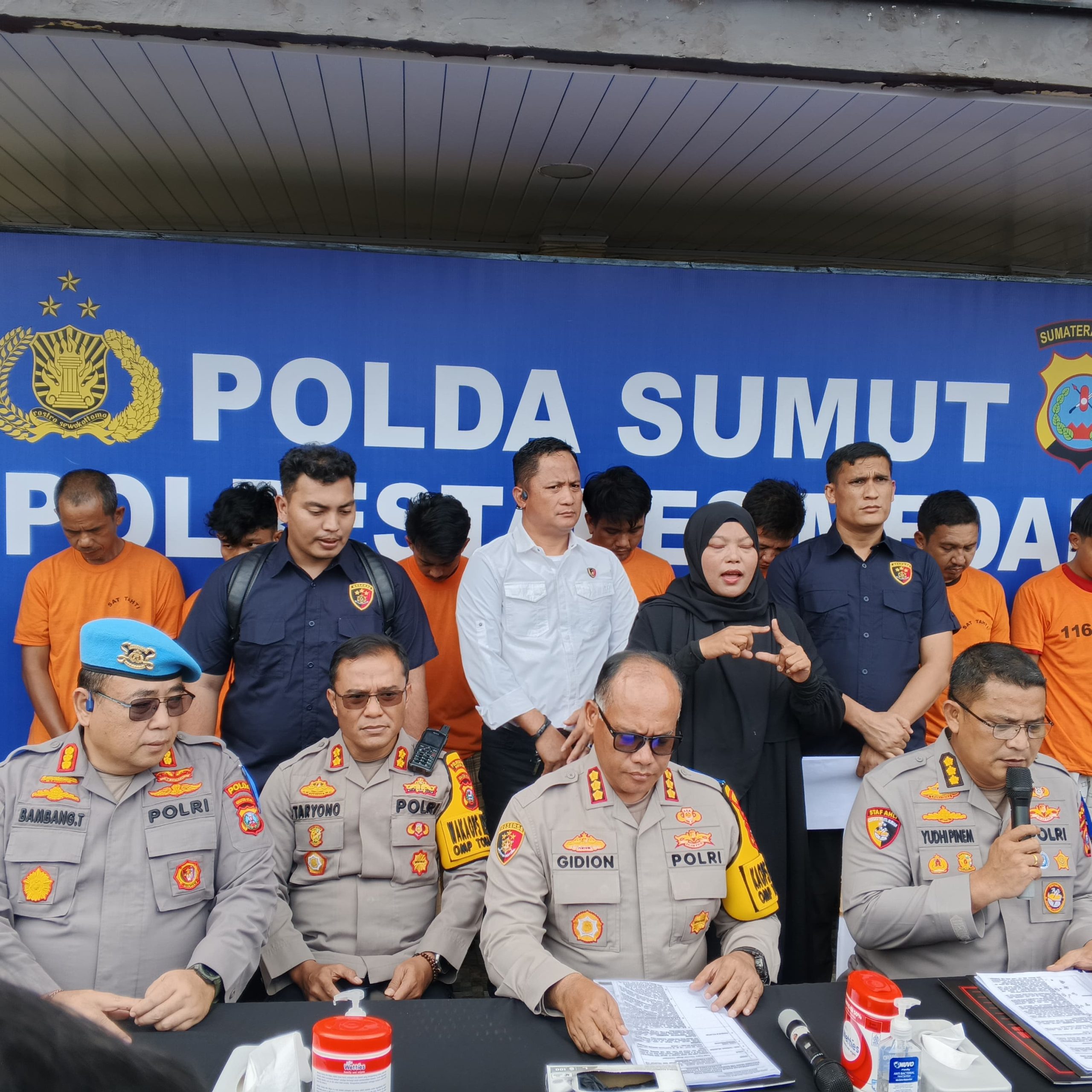 Polda Sumut Dan Polrestabes Medan Bongkar Sindikat Pencurian Bongkar Rumah Antar Provinsi