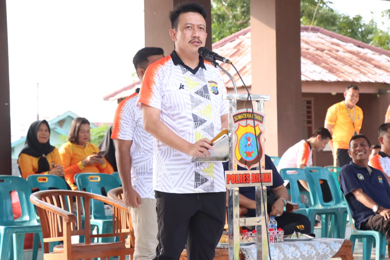 Rebut “Piala Kapolres Binjai” Turnamen Sepak Bola U14 Dibuka