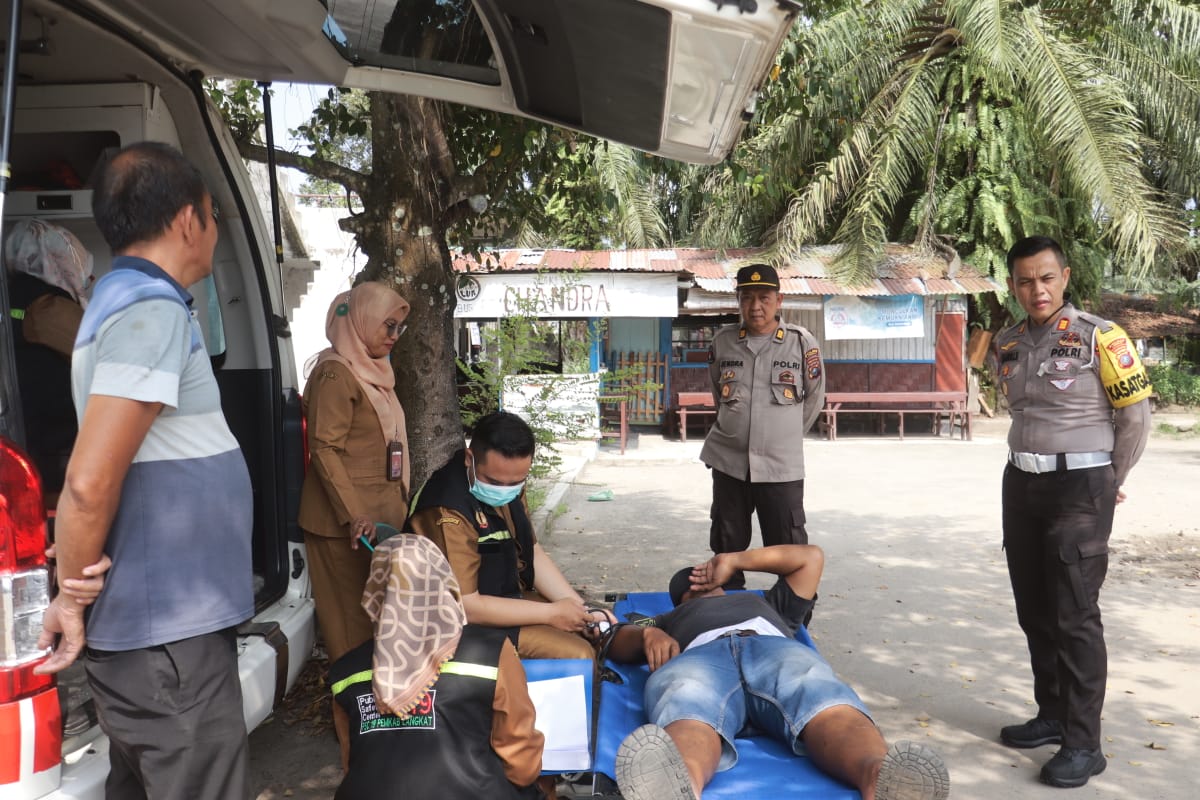 Operasi Keselamatan Toba 2025: Supir Angkutan Umum di Langkat Diperiksa Kesehatannya!
