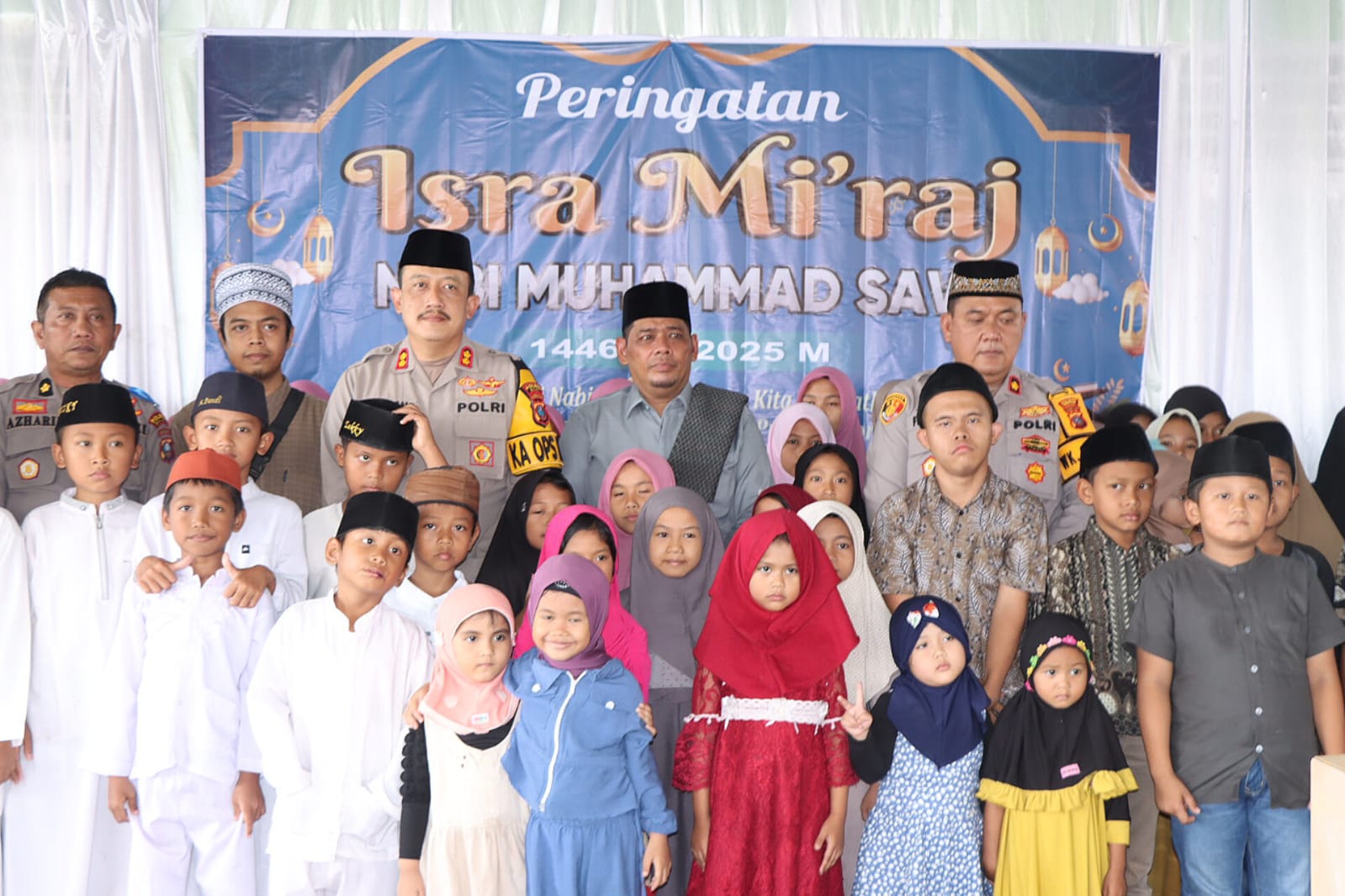 Peringatan Isra Mi’raj Nabi Muhammad SAW 1446 H/2025 M di Polres Binjai