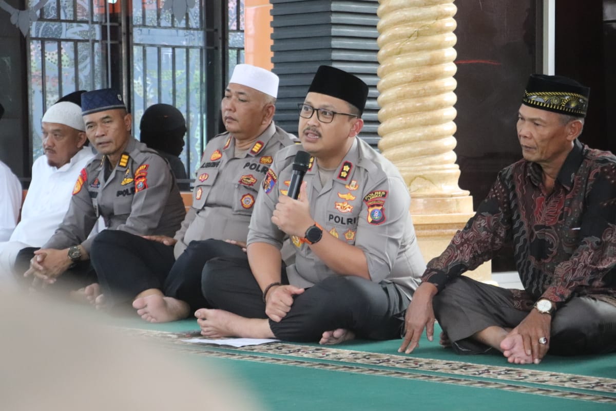 Melalui Jum’at Curhat Warga Diingatkan Jaga Harkamtibmas
