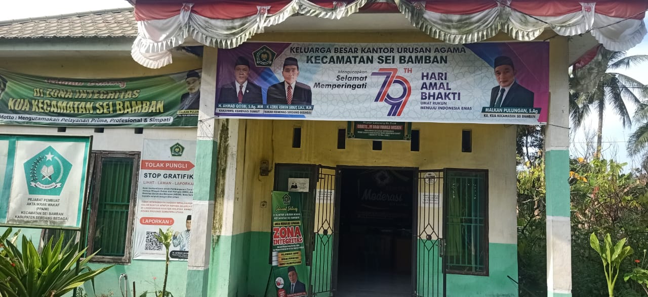 Honorer Kantor Kua Sei Bamban Tertidur Pulas Saat Jam Kantor, Ketua DPC Lsm Terkams Sergai Mendesak Kanwil Sumut dan Kemenag Sergai Segera Mencopot Ka.Kua dan Oknum BA