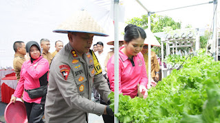 Polres Sergai Bersama Jajaran Polsek Nelaksanakan Launching Penguatan Program P2L Guna Mendukung Ketahanan