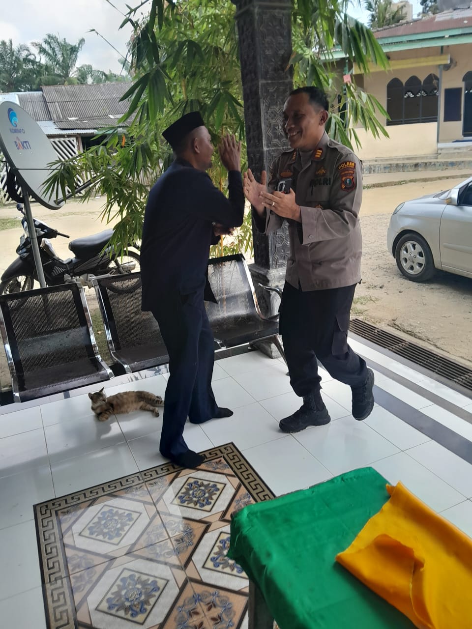 Sambut Bulan Suci Ramadan Polsek Firdaus Polres Sergai Kunjungi Pondok Pesantren Ponpes Darul Mukhlishin