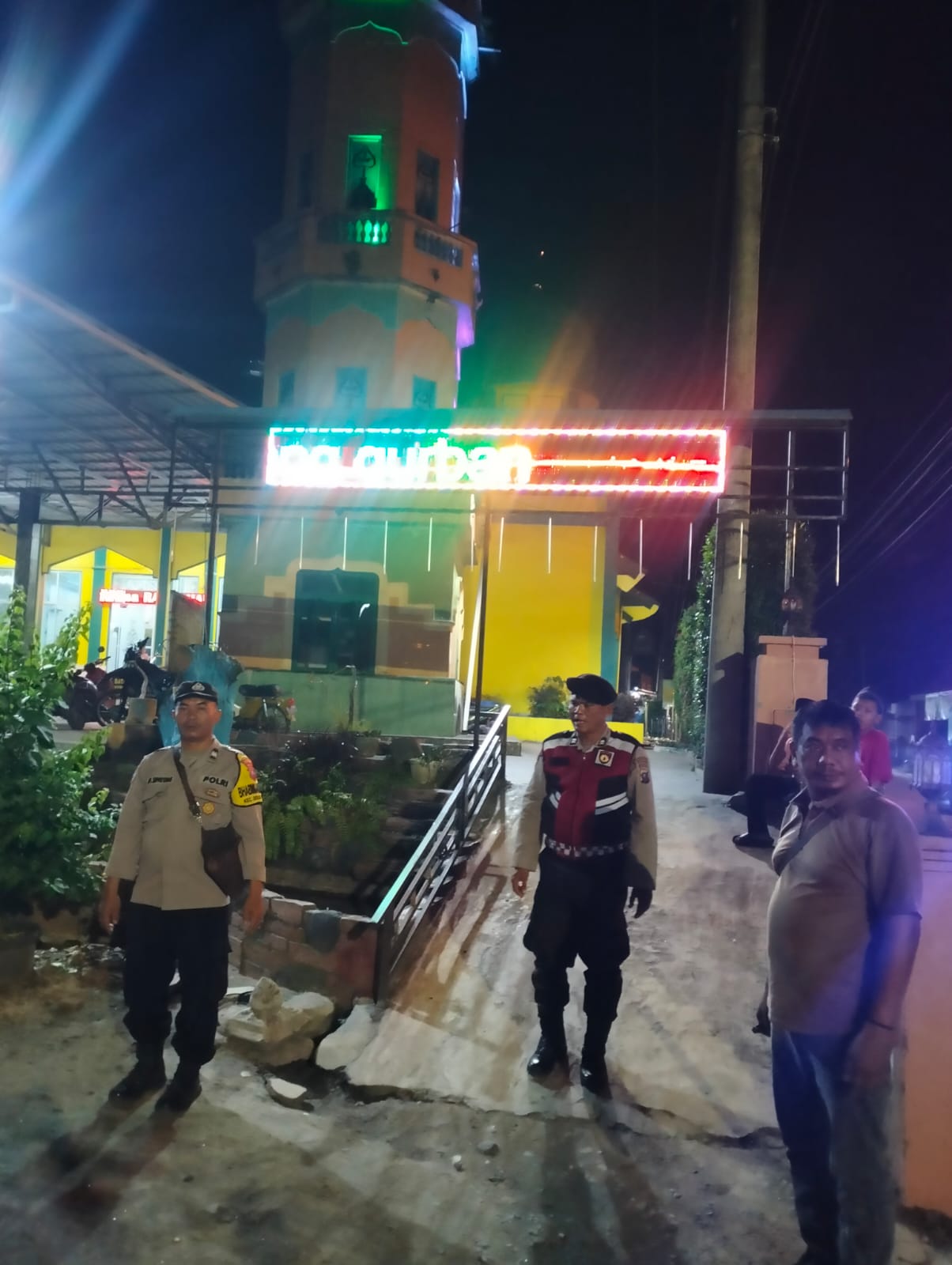 Jaga Kamtibmas Bulan Ramadhan 1446 H, Polres Sergai Dan Jajaran Patroli Tarawih dan Asbuh